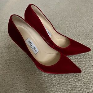 Jimmy Choo red anouk